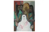 Untitled by Halim Habashy, acrylic on board, offered Mar 2022