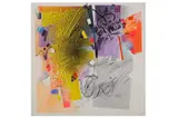 Untitled by Dia Khuza'E, mixed media on canvas, offered Mar 2022