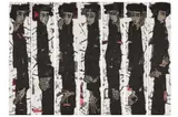 Untitled by Zena Assi, mixed media on canvas, offered Mar 2022