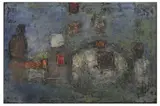 Untitled by Ronex Ahimbisibwe, oil on canvas, offered Mar 2022