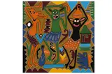 Untitled by George Lilanga, oil, offered Mar 2022