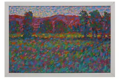 Untitled by Paul Stephens, oil on board, offered Mar 2022