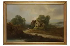Untitled by Joseph Horlor, oil on canvas, offered Mar 2022