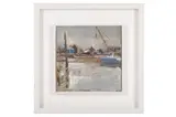 Untitled by Nigel Fletcher, oil on board, offered Mar 2022