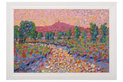 Untitled by Paul Stephens, oil on board, offered Mar 2022