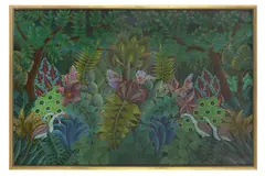 Untitled by Andre Naval, oil on canvas, offered Mar 2022