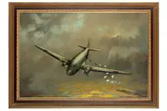 Untitled by Dion Pears, oil on canvas, offered Mar 2022