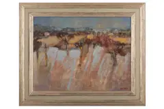 Untitled by Harold Kopel, oil on canvas, offered Mar 2022