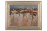 Untitled by Harold Kopel, oil on canvas, offered Mar 2022