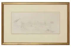 Untitled by Henry Edridge, pencil, offered Mar 2022