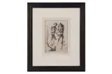 Untitled by Evelyn Gibbs, etching, offered Mar 2022