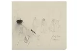 Untitled by Léonard-Tsuguharu Foujita, ink and pencil, offered Mar 2022