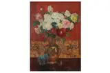 Untitled by Georges Roussin, oil on board, offered Mar 2022