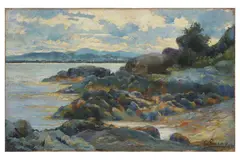 Untitled by Mile Duray, oil on canvas, offered Mar 2022