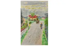 Untitled by Jules Cavaillès, oil on canvas, offered Mar 2022