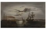 Untitled by Luigi Moretti, oil on canvas, offered Mar 2022