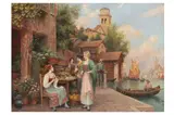 Untitled by Arthur Trevor Haddon, oil on canvas, offered Mar 2022