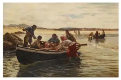 Untitled by William Henry Bartlett, oil on canvas, offered Mar 2022