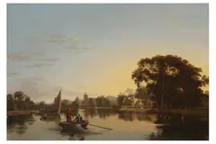 Untitled by Charles Deane, oil on panel, offered Mar 2022