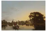 Untitled by Charles Deane, oil on panel, offered Mar 2022