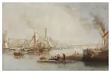 Untitled by William Adolphus Knell, oil on canvas, offered Mar 2022