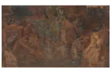 Untitled by Gerald Brockhurst, oil on paper, offered Mar 2022