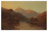 Untitled by Alfred Fontville de Breanski, oil on canvas, offered Mar 2022