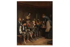 Untitled by Joseph Clark, oil on canvas, offered Mar 2022