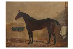 Untitled by J... Quinton, oil on canvas, offered Mar 2022