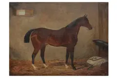 Untitled by J... Quinton, oil on canvas, offered Mar 2022
