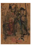 Untitled by Clifford Wright, gouache, offered Mar 2022