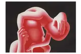 Untitled by Mark Kostabi, oil on canvas, offered Feb 2022