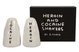Untitled by David Shrigley, oil, offered Feb 2022