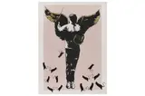 Untitled by Blek le Rat, screenprint, offered Feb 2022