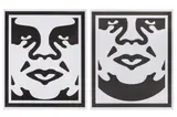 Untitled by Shepard Fairey, lithograph, offered Feb 2022