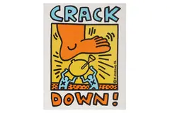 Untitled by Keith Haring, lithograph, offered Feb 2022