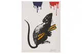 Untitled by Blek le Rat, screenprint, offered Feb 2022