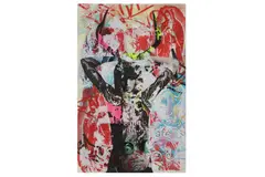 Untitled by Ben Allen, acrylic, offered Feb 2022