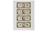 Untitled by Dave Bunaguidi, screenprint, offered Feb 2022