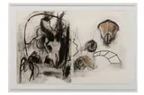 Untitled by Chihung Yang, acrylic on paper, offered Feb 2022