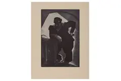 Untitled by Peter Howson, etching and aquatint, offered Feb 2022