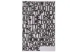 Untitled by Christopher Wool, lithograph, offered Feb 2022
