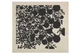 Untitled by Donald Sultan, etching and silkscreen on paper, offered Feb 2022