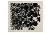 Untitled by Donald Sultan, etching and silkscreen on paper, offered Feb 2022