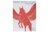 Untitled by David Shrigley, lithograph, offered Feb 2022