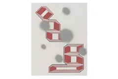 Untitled by Barry McGee, lithograph, offered Feb 2022