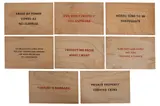 Untitled by Jenny Holzer, screenprint on board, offered Feb 2022
