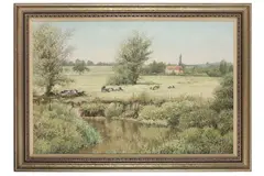 Untitled by Mervyn Goode, 1975, oil on canvas, offered Feb 2022