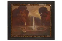 Untitled by John Crooke, oil on canvas, offered Feb 2022