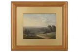 Untitled by George Willis, oil on board, offered Feb 2022